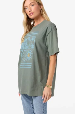 New Arrivals|Graphic Tees & Tanks^O'Neill O'Riginals Elements Oversized Tee - | balsam green