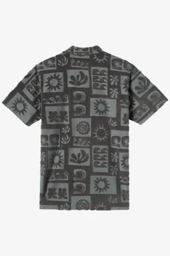 Shirts & Flannels^O'Neill O'Riginals Era Jacquard Knit Standard Standard Fit Shirt - | graphite