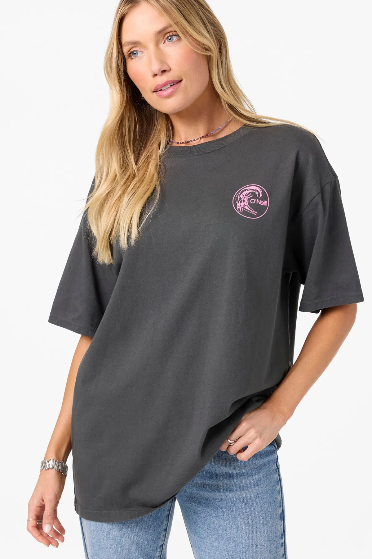 Graphic Tees & Tanks|New Arrivals^O'Neill O'Riginals Forty First Oversized Tee dark shadow