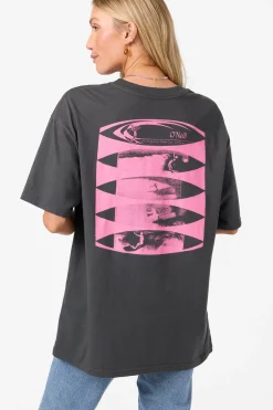 Graphic Tees & Tanks|New Arrivals^O'Neill O'Riginals Forty First Oversized Tee dark shadow