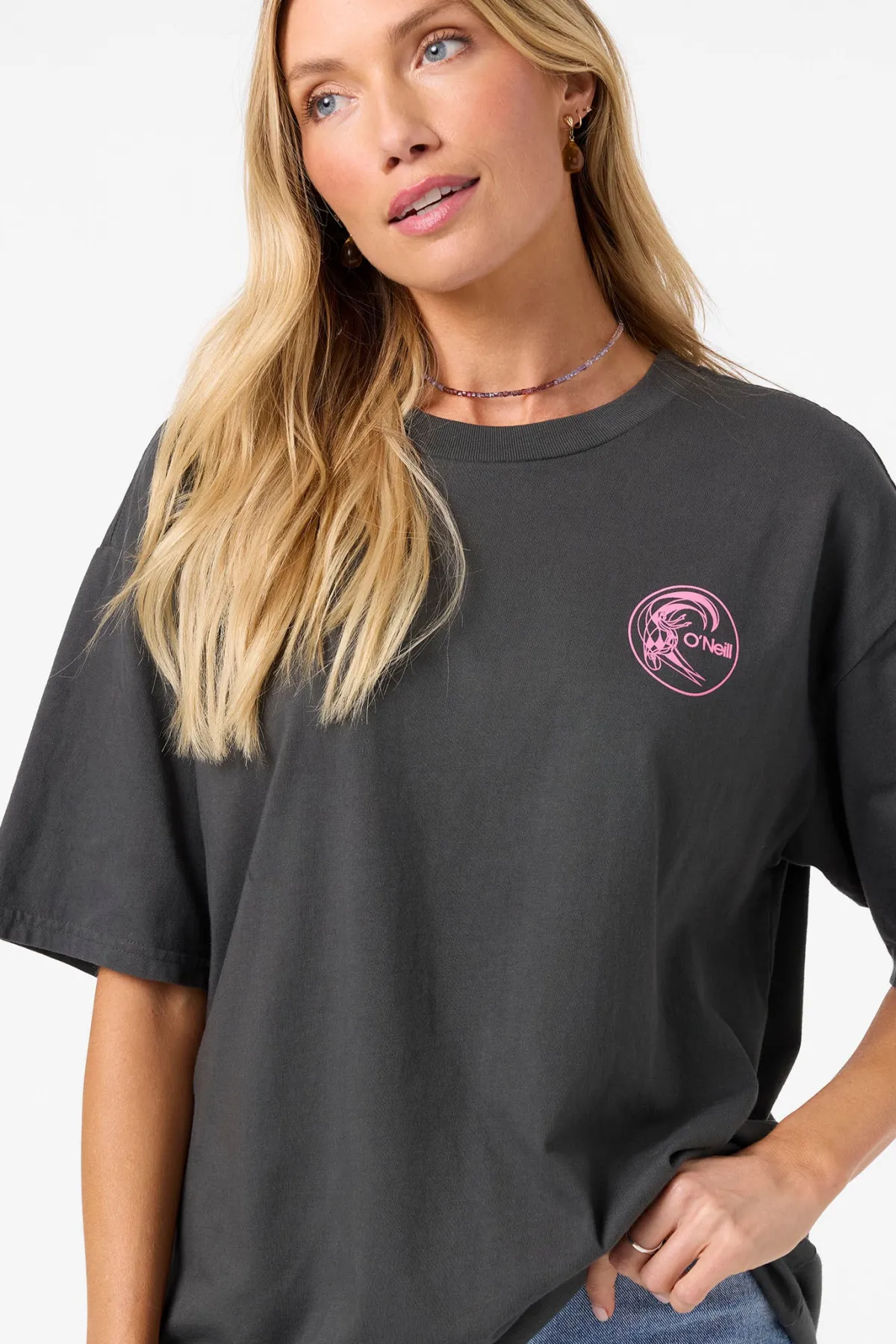 Graphic Tees & Tanks|New Arrivals^O'Neill O'Riginals Forty First Oversized Tee dark shadow