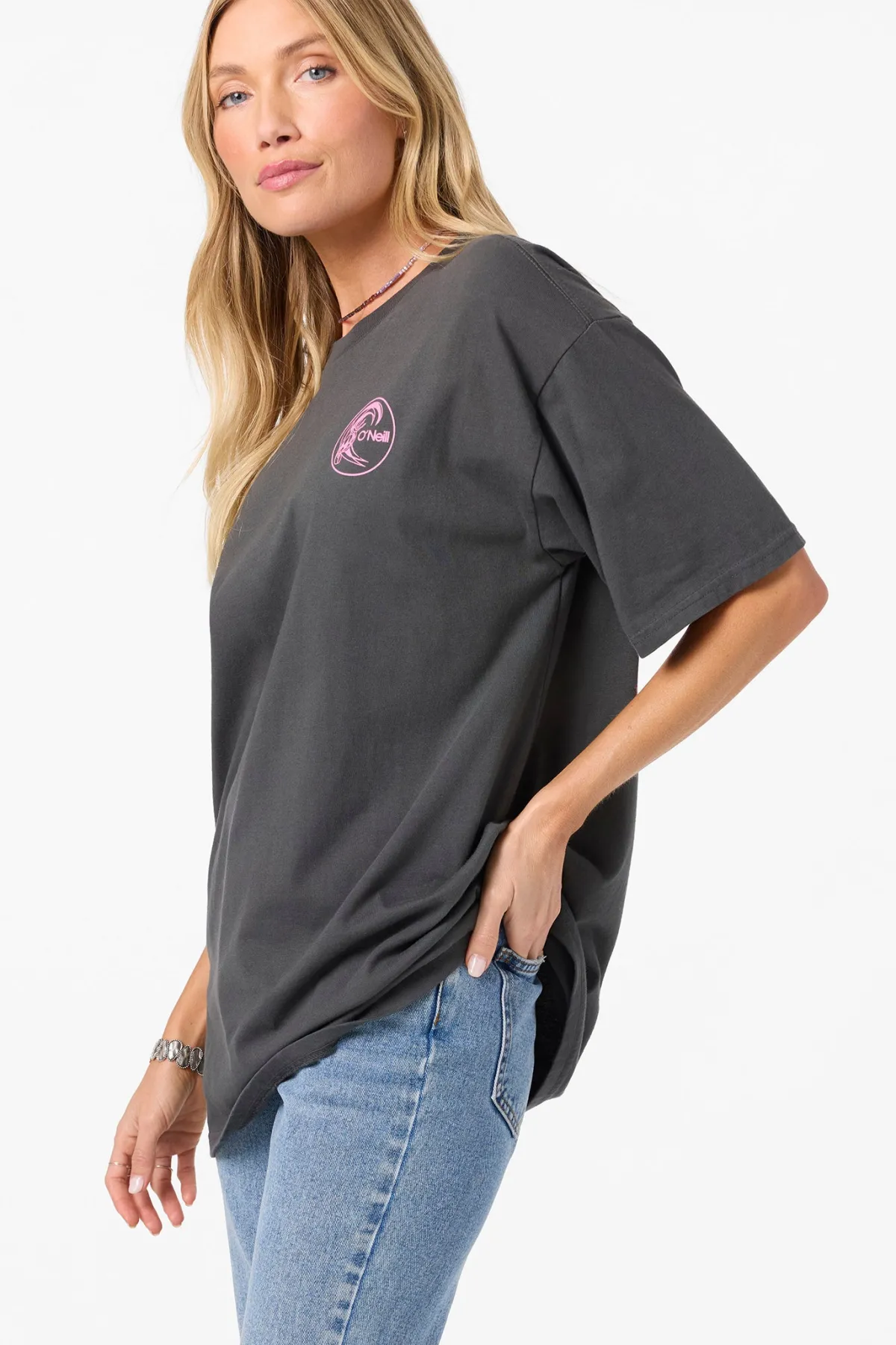 Graphic Tees & Tanks|New Arrivals^O'Neill O'Riginals Forty First Oversized Tee dark shadow