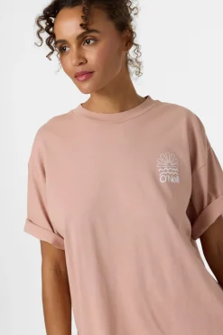 New Arrivals|Graphic Tees & Tanks^O'Neill O'Riginals Horizon Oversized Tee - | deauville mauve
