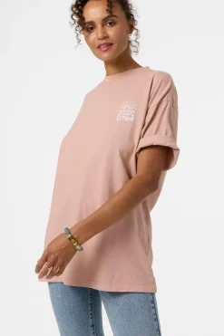 New Arrivals|Graphic Tees & Tanks^O'Neill O'Riginals Horizon Oversized Tee - | deauville mauve