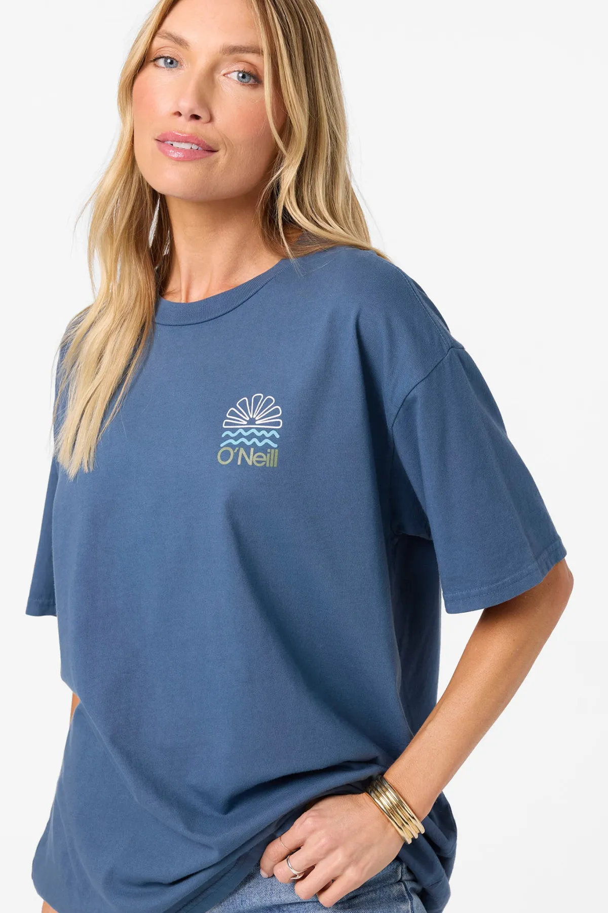 New Arrivals|Graphic Tees & Tanks^O'Neill O'Riginals Horizon Oversized Tee - | blue fusion