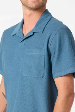 O'Riginals Collection|Shirts & Flannels^O'Neill O'Riginals Knit Shirt Standard Fit Shirt - | blue fusion