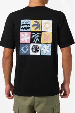 Tees & Tanks^O'Neill O'Riginals Line Up Relaxed Fit Tee - | black