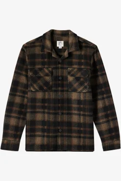 Shirts & Flannels^O'Neill O'Riginals Lux Overshirt Standard Fit Long Sleeve Shirt - | black