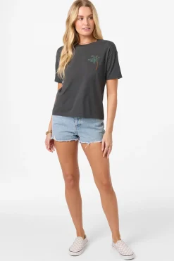 New Arrivals|Graphic Tees & Tanks^O'Neill O'Riginals Palms Away Easy Tee - | dark shadow