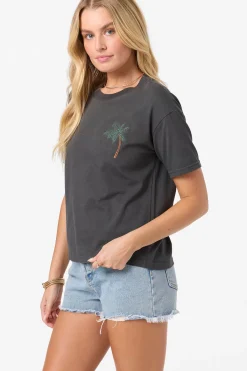 New Arrivals|Graphic Tees & Tanks^O'Neill O'Riginals Palms Away Easy Tee - | dark shadow