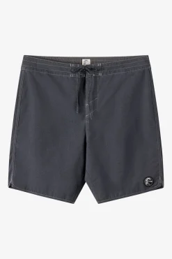 Short Length^O'Neill O'Riginals Pigment Scallop 18" Boardshorts - | phantom