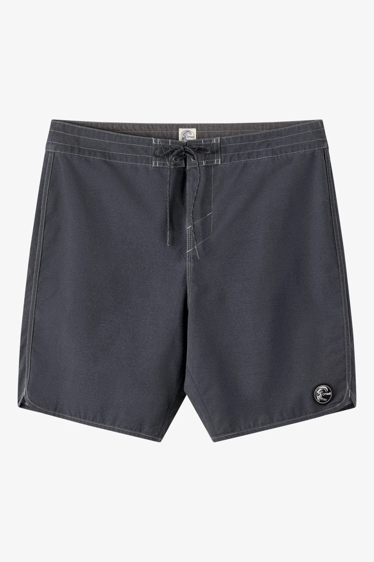 Short Length^O'Neill O'Riginals Pigment Scallop 18" Boardshorts - | phantom