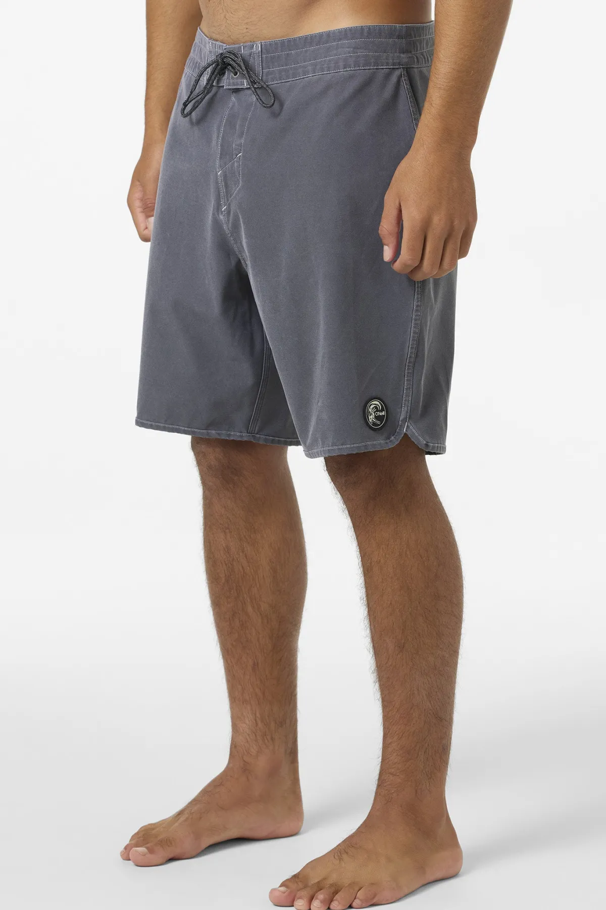 Short Length^O'Neill O'Riginals Pigment Scallop 18" Boardshorts - | phantom