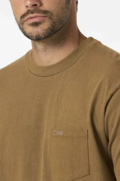 O'Riginals Collection|Tees & Tanks^O'Neill O'Riginals Pocket Relaxed Fit Tee - Dark Khaki |