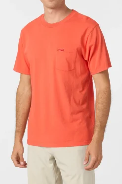 Tees & Tanks^O'Neill O'Riginals Pocket Relaxed Fit Tee - | burnt sienna