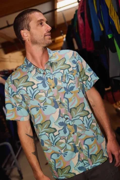 New Arrivals^O'Neill O'Riginals Print Standard Fit Shirt blue fusion