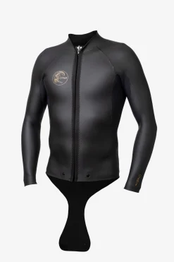 Neoprene Tops^O'Neill O'Riginals Rg8 2MM Beavertail Jacket - | blk/blk