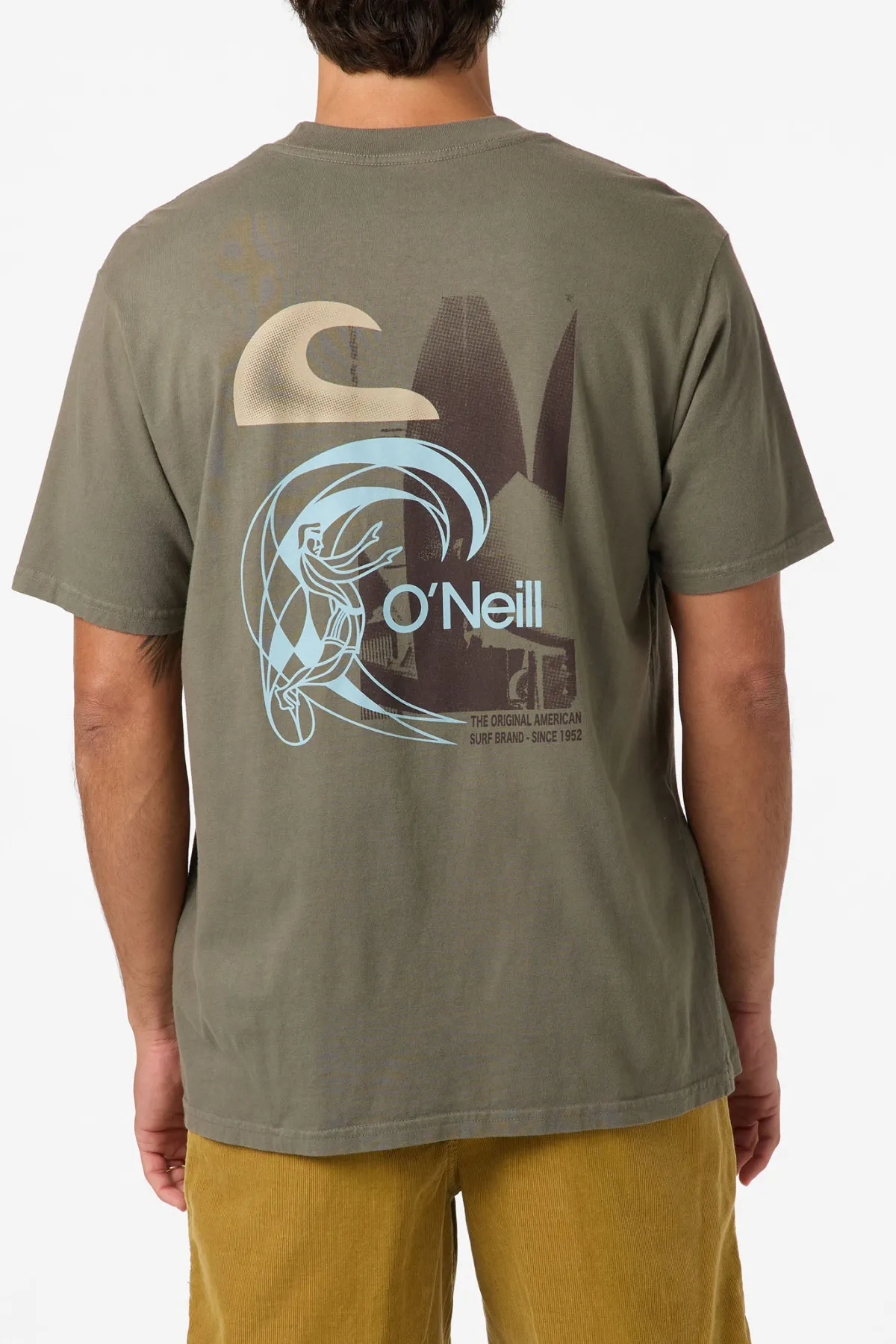 New Arrivals^O'Neill O'Riginals Shaper Vintage Relaxed Fit Tee bungee cord