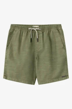 O'Riginals Collection|Shorts^O'Neill O'Riginals Shoreline Elastic Waist 18"'' Shorts - | oil green