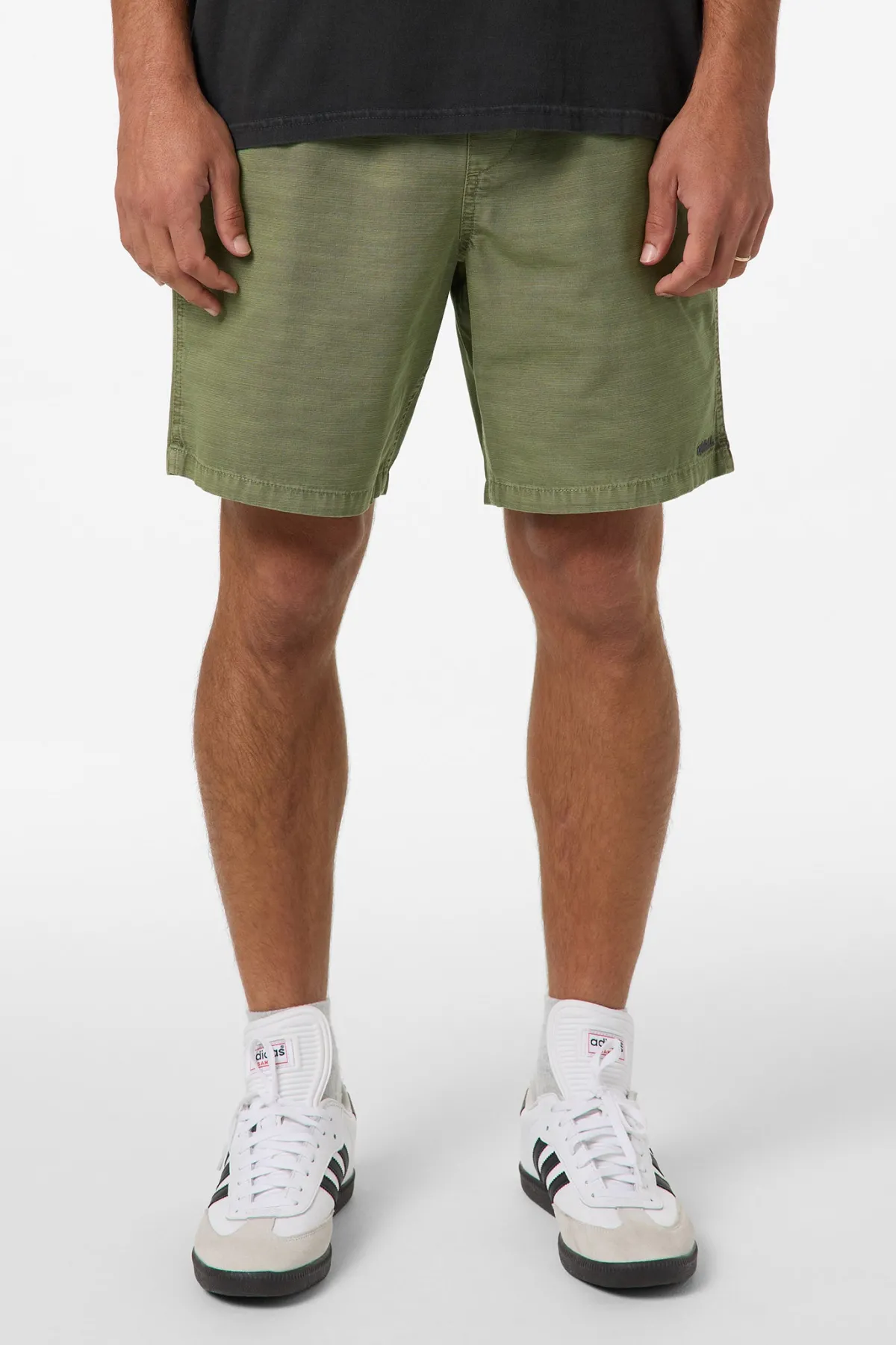 O'Riginals Collection|Shorts^O'Neill O'Riginals Shoreline Elastic Waist 18"'' Shorts - | oil green