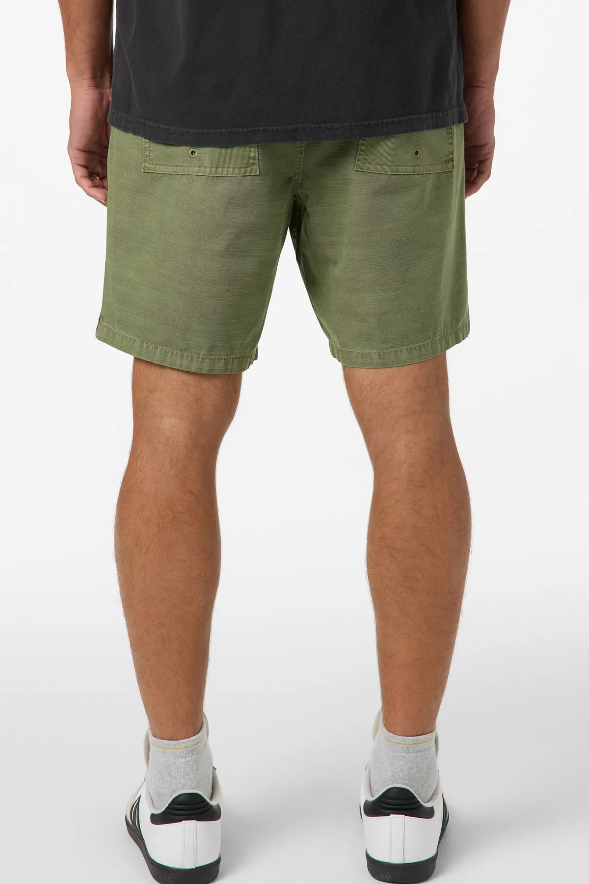 O'Riginals Collection|Shorts^O'Neill O'Riginals Shoreline Elastic Waist 18"'' Shorts - | oil green