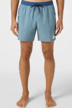 Short Length^O'Neill O'Riginals Side Panel 16" Swim Trunks Trunks - | stormy sea