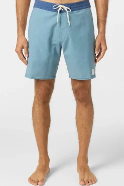 Short Length^O'Neill O'Riginals Side Panel Cruzer 18" Boardshorts - | stormy sea
