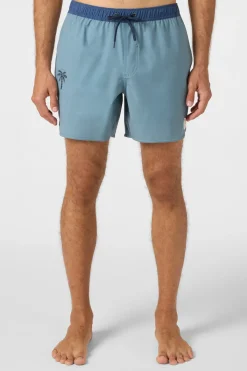 Short Length^O'Neill O'Riginals Solid Scallop 16" Swim Trunks Trunks - | stormy sea