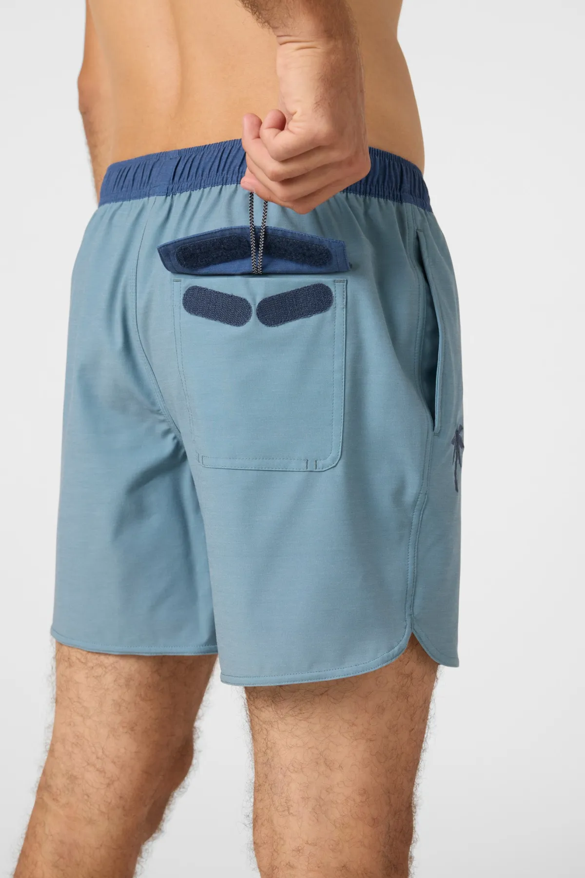 Short Length^O'Neill O'Riginals Solid Scallop 16" Swim Trunks Trunks - | stormy sea