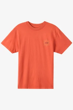 Tees & Tanks^O'Neill O'Riginals Sun Palm Relaxed Fit Tee baked clay