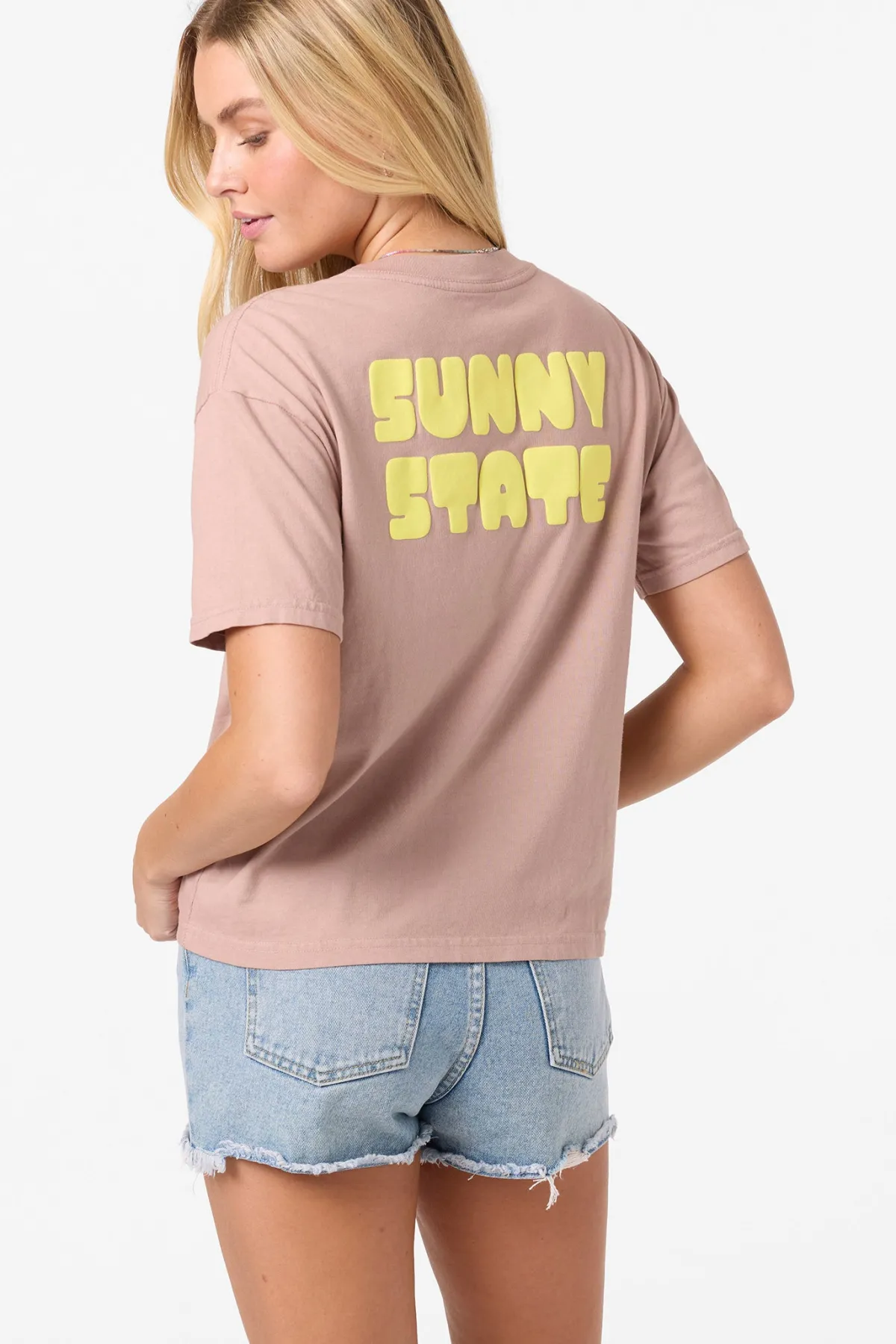 Graphic Tees & Tanks|New Arrivals^O'Neill O'Riginals Sunny State Easy Tee deauville mauve