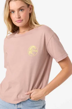 Graphic Tees & Tanks|New Arrivals^O'Neill O'Riginals Sunny State Easy Tee deauville mauve