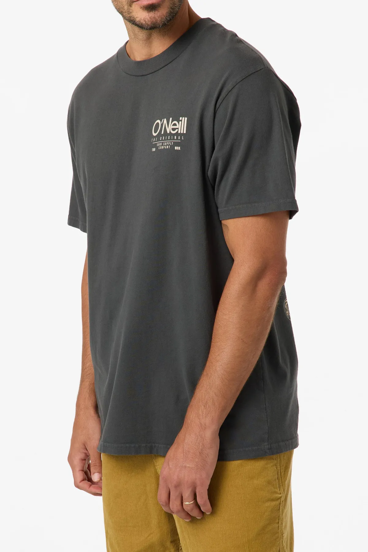 O'Riginals Collection|New Arrivals^O'Neill O'Riginals Trade Mark Vintage Relaxed Fit Tee dark shadow