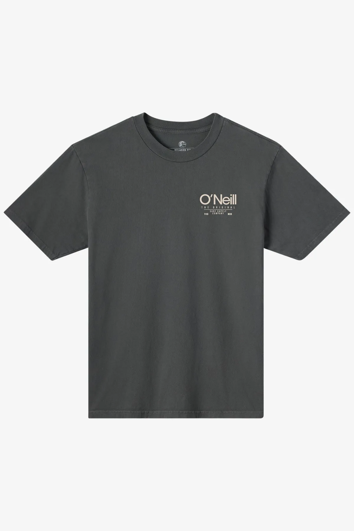 O'Riginals Collection|New Arrivals^O'Neill O'Riginals Trade Mark Vintage Relaxed Fit Tee dark shadow