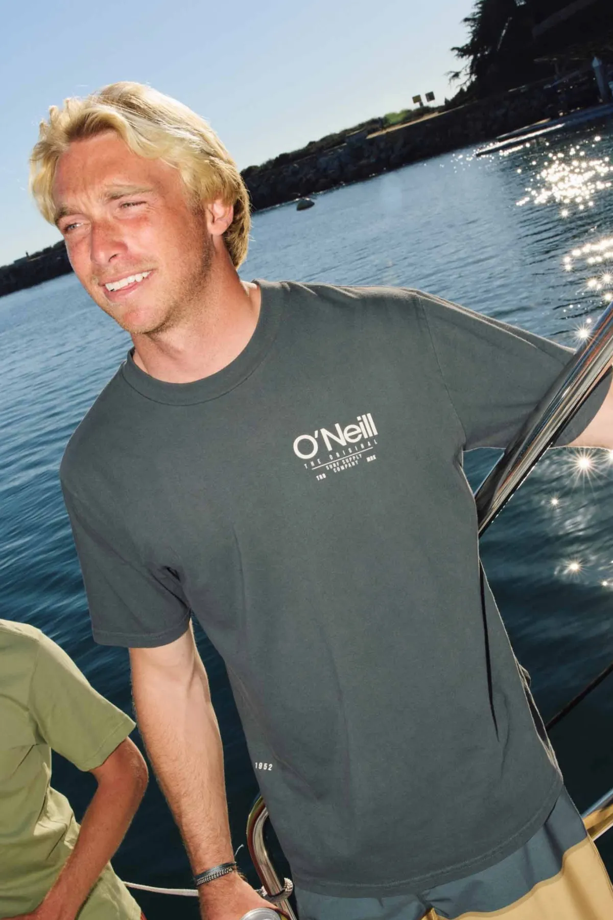 O'Riginals Collection|New Arrivals^O'Neill O'Riginals Trade Mark Vintage Relaxed Fit Tee dark shadow