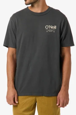 Tees & Tanks^O'Neill O'Riginals Trade Mark Vintage Tee Relaxed Fit Tee - | dark shadow