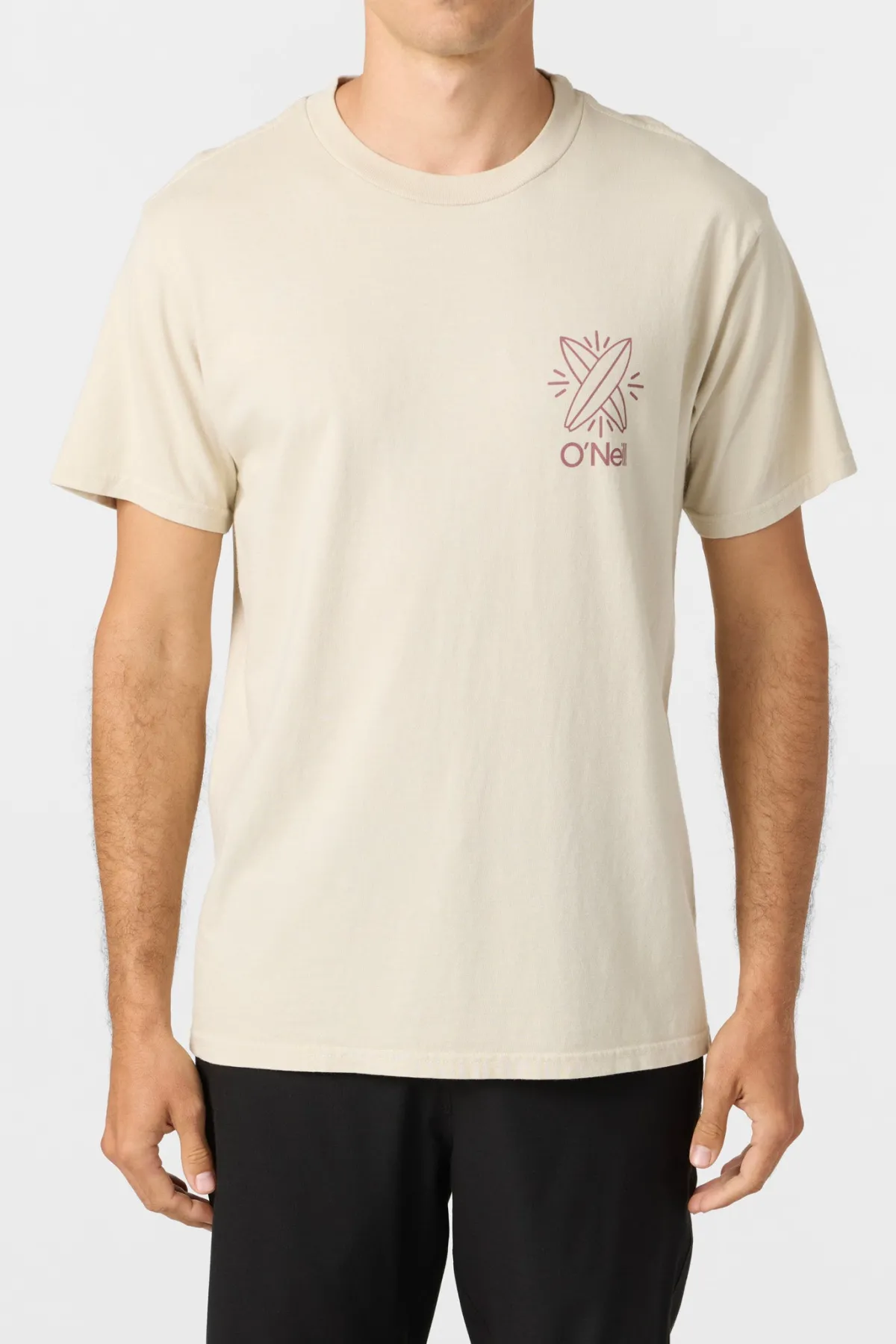 Tees & Tanks^O'Neill O'Riginals Venice Relaxed Fit Tee - | lt khaki