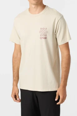 Tees & Tanks^O'Neill O'Riginals Venice Relaxed Fit Tee - | lt khaki