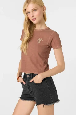 Graphic Tees & Tanks^O'Neill Pacific Palm Tee - | carob brown