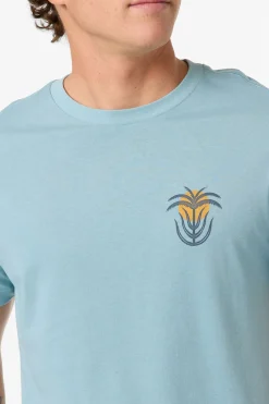 Tees & Tanks^O'Neill Palm Throne Classic Tee Standard Fit Tee - | stone blue