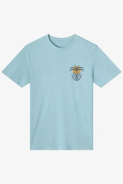 Tees & Tanks^O'Neill Palm Throne Classic Tee Standard Fit Tee - | stone blue