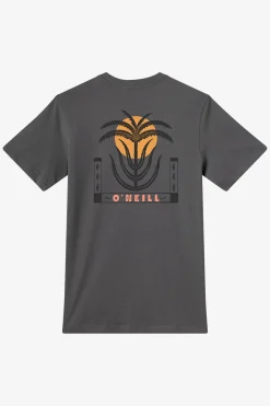 Tees & Tanks^O'Neill Palm Throne Classic Tee Standard Fit Tee - | dark shadow