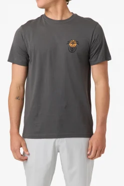 Tees & Tanks^O'Neill Palm Throne Classic Tee Standard Fit Tee - | dark shadow