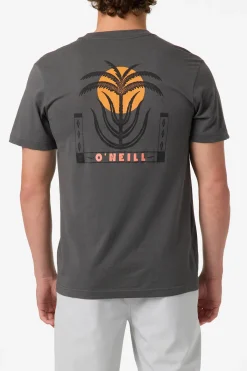 Tees & Tanks^O'Neill Palm Throne Classic Tee Standard Fit Tee - | dark shadow