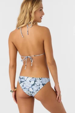 Bikini Bottoms^O'Neill Palmetto Floral Stripe Rockley Revo Medium Bottoms - | multi clr