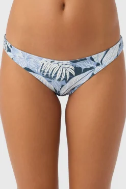 Bikini Bottoms^O'Neill Palmetto Floral Stripe Rockley Revo Medium Bottoms - | multi clr