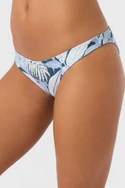 Bikini Bottoms^O'Neill Palmetto Floral Stripe Rockley Revo Medium Bottoms - | multi clr