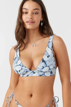 Bikini Tops^O'Neill Palmetto Tropical Cancun Bralette Top - | multi clr