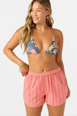 Swim Cover-Ups^O'Neill Pam Short Cover Ups - | porcelain rose