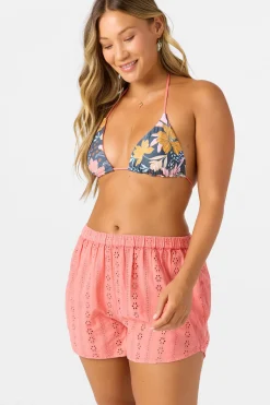Swim Cover-Ups^O'Neill Pam Short Cover Ups - | porcelain rose